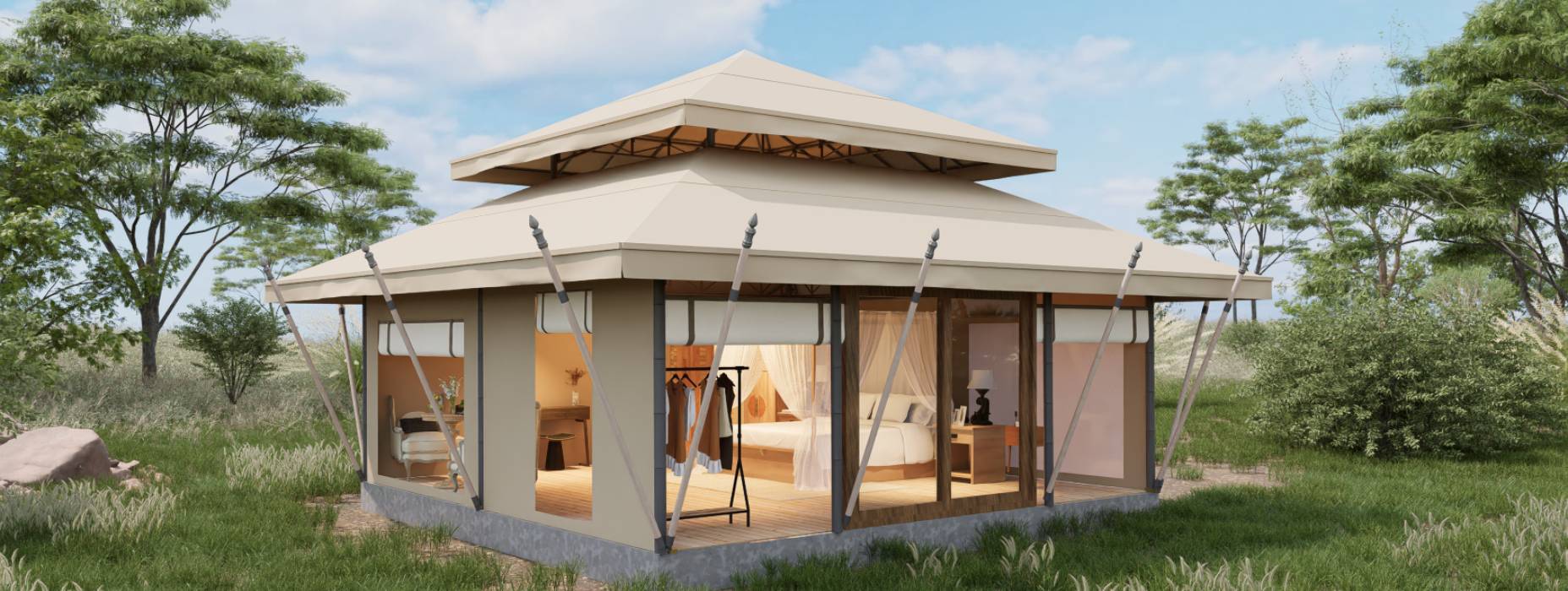 乐陵市户外野奢帐篷